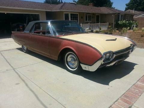 1961 ford thunderbird  outstanding driver! 390 auto all power look!!! no rust!!!