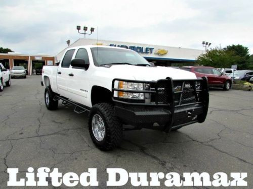 Lifted chevrolet 2500 4x4 duramax diesel crew cab monster truck used pickup