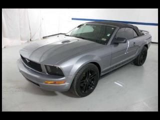 06 mustang convertible, 4.0l v6, automatic, leather, pony package, clean!