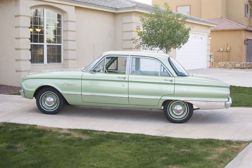 1962 ford falcon green new paint