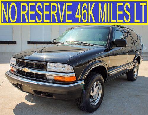 No reserve 46k miles 1 owner lt 4x4 leather sunroof gmc jimmy cherokee 02 03 04