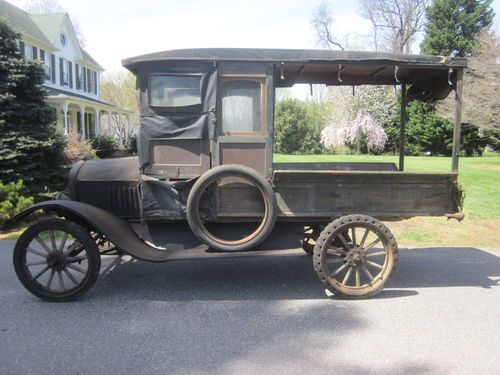 1920 ford model t delivery ice cream produce truck 50+ years storage no reserve