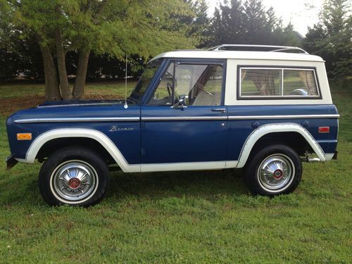 1976 ford bronco beautiful rare rust free documented one owner!!