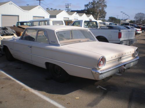 1963 ford galaxie 2door post sedan desert car no rust runs is complete straight