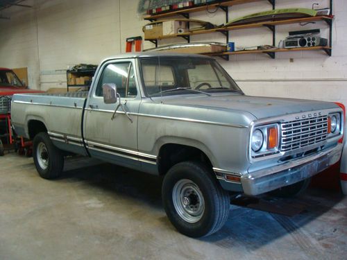 78 dodge power wagon camper special
