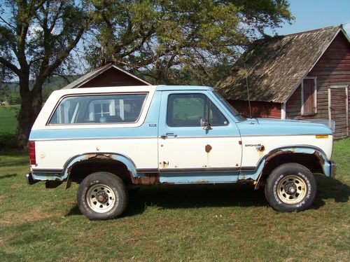 1980 ford bronco ranger xlt 2-door 5.8l 4wd