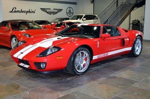 2006 ford gt 5.4l supercharged v8 500 hp leather pw ps pdl gt40