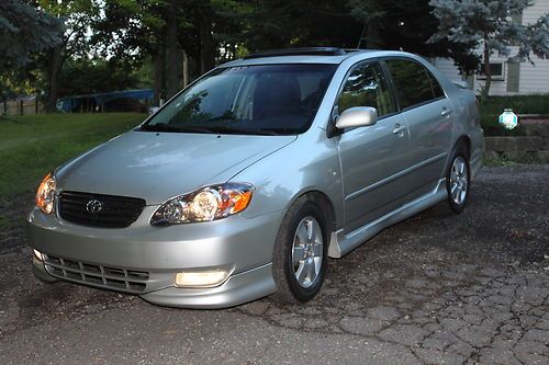 2003 toyota corolla s (real "s" sport factory full package)