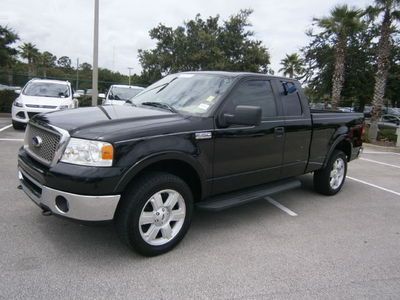 2007 ford f150 lariat extended cab 5.4l v8 4x4 leather moonroof clean carfax