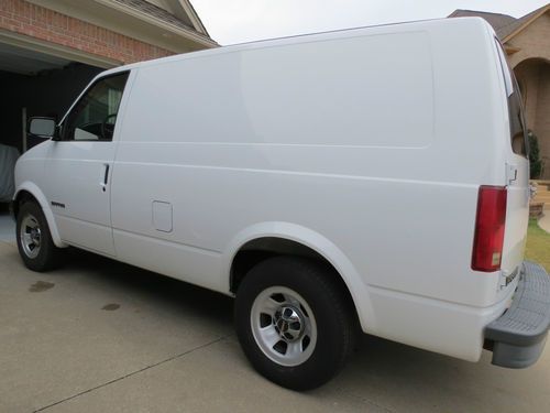 2002 chevy astro gmc sarari cargo only 27k miles one owner clear crfx no reserve