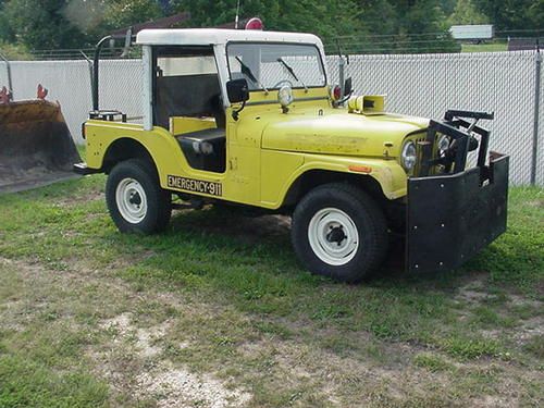 1982 jeep cj fire department 4 wheel drive 1-owner