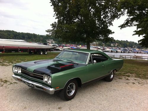 1969 plymouth gtx, rare, 440 / 375 hp, matching numbers, show car