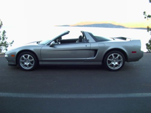 1998 acura nsx t convertible, 6-speed manual transmission, low mileage
