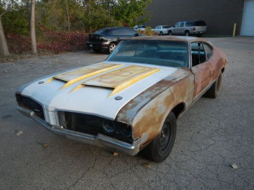 1970 oldsmobile 442 holiday coupe 4 speed w-30 project cutlass