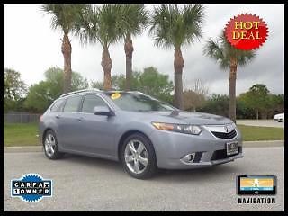 2012 acura tsx sport wagon tech pkg navigation leather sunroof &amp; more