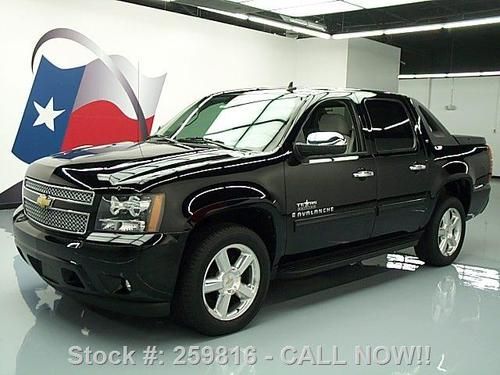 2009 chevy avalanche lt texas ed rearview cam 20's 45k! texas direct auto