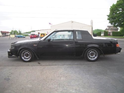 1986 buick grand national auto 3.8l turbo intercooled rwd black 50k miles