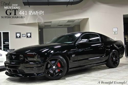 2008 ford mustang gt supercharged automatic *over 25k in upgrades! 441rwhp!!