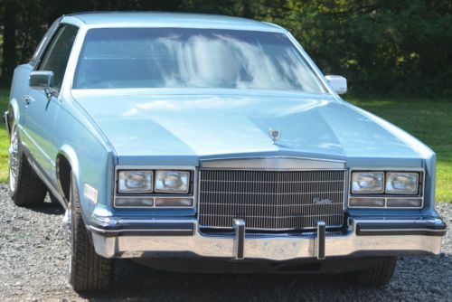 1985 cadillac eldorade with only 43k miles!!! everything works! great condition!