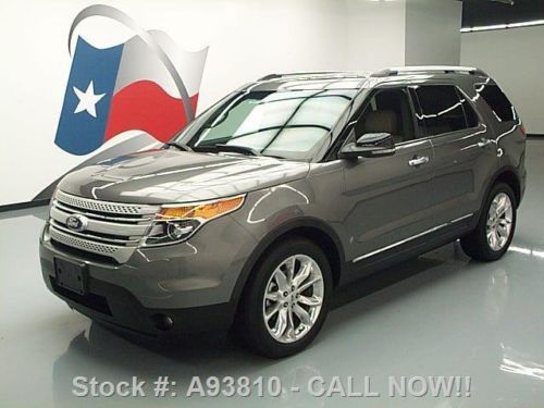 2012 ford explorer htd leather nav 20&#034; wheels 47k miles texas direct auto