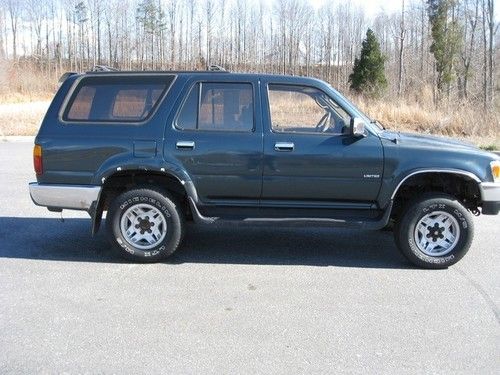 1995 toyota 4runner limited 4wd no reserve