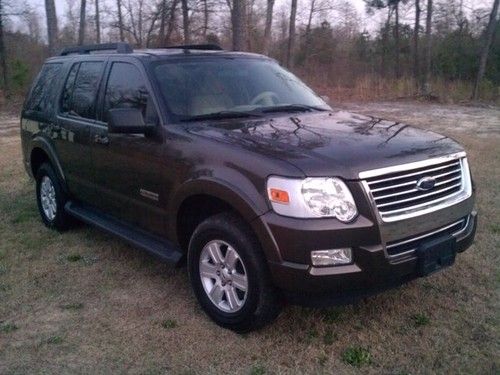 2008 ford explorer xlt-brown- sport utility 2wd 4-door 4.0l great condition
