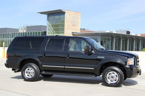 2005 ford excursion limited diesel 21k actual miles 1-owner 4x4 mint no reserve