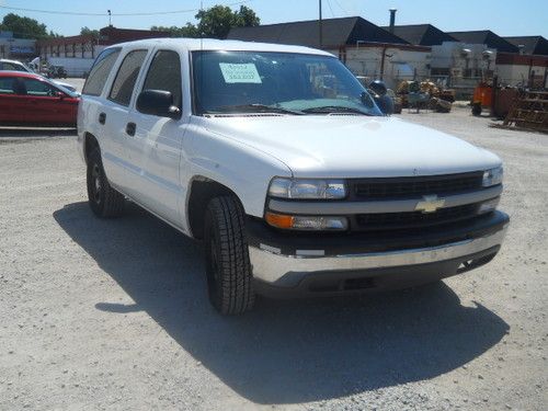 2006 chevy tahoe with police pursuit package includes engine protection upgrades
