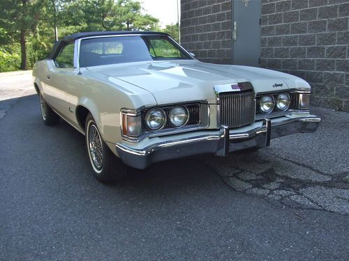 1973 mercury cougar xr7 convertible loaded with options luxury mustang