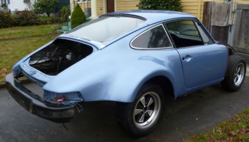 Porsche 912 1967 67 sunroof coupe rolling chassis project &amp; parts