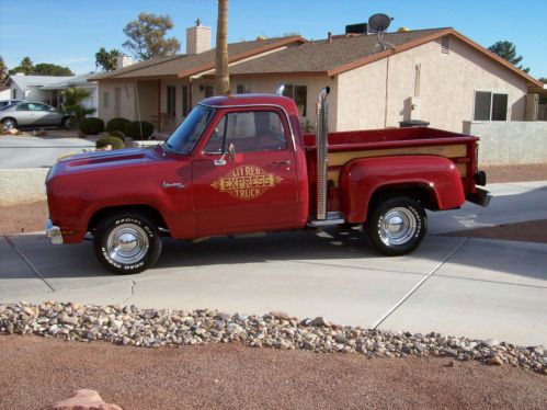 1978 dodge little red express truck 1 of 2188 produced no reserve
