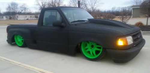 1995 ford ranger splash bagged and body drop low miles project