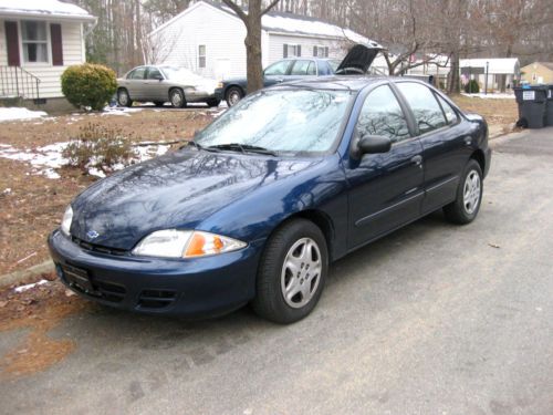 2001 chevrolet cavalier cng compressed natural gas! *tax credit car* no reserve!