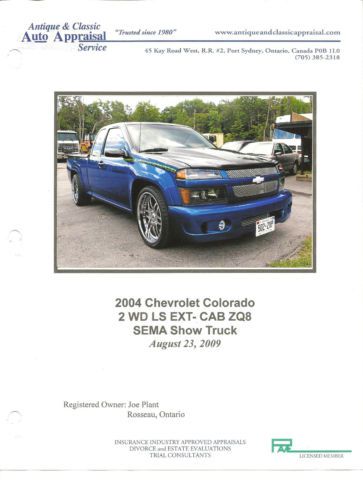2004 chevrolet colorado - mbrp sema build - hahn racecraft trubo truck