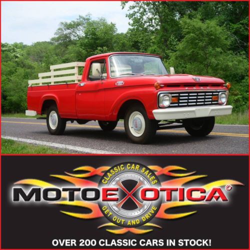 1963 ford f -100 style side - mostly original - 4 speed - 223 ci engine - lqqk!