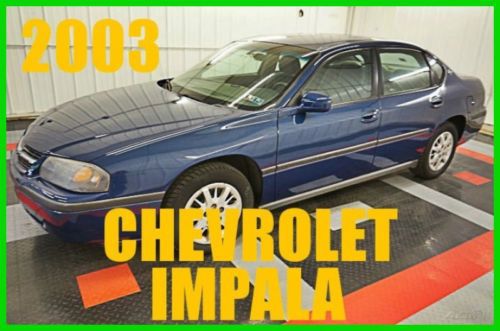 2003 chevrolet impala sedan v6! nice! 60+ photos! must see! sharp!