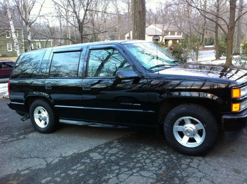 1999 chevrolet tahoe limited rare truck