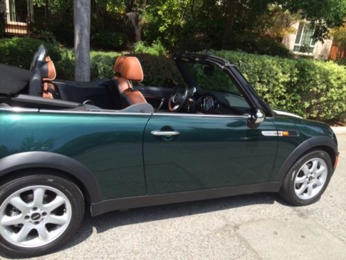 2007 mini cooper convertible, sidewalk package - low mileage/excellent condition