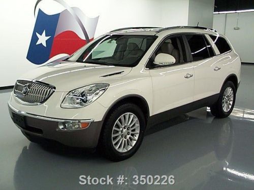 2011 buick enclave cxl 7-pass htd leather rear cam 51k texas direct auto