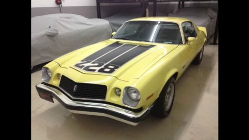 1974 camaro with matching numbers and factory ac.