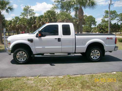 Ford f250 4x4 xlt supercab, 6.4l, automatic, bed liner &amp; cover, mint condition