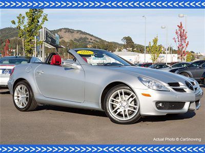 2009 slk300 roadster: certified pre-owned at authorized mercedes-benz dealership