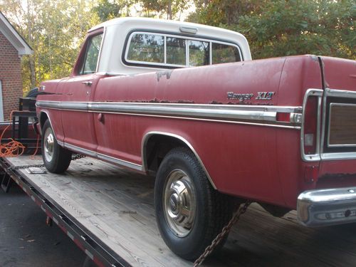 1970 ford f250 ranger xlt  46,000 original miles that is fully documented.