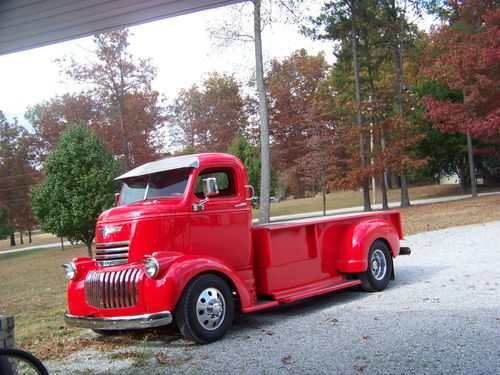Beautiful 1941 chevy cabover pickup