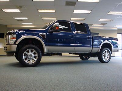 2008 f-350 f350 king ranch srw buckets low miles new nittos clean history f250