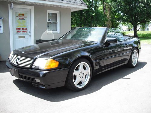 1992 mercedes-benz 500sl. immaculate, ///amg wheels! hardtop. nr - wholesale!!