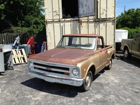 1968 chevrolet swb step side c-10 great patina