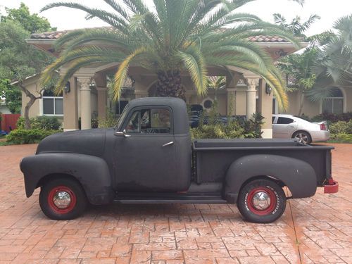 1951 chevrolet pick up truck original run &amp; drive clean title in hand very nice