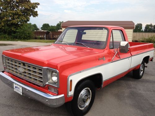 1976 chevrolet silverado c-10 with only 38,000 actual miles!!!!! - one owner!!!!