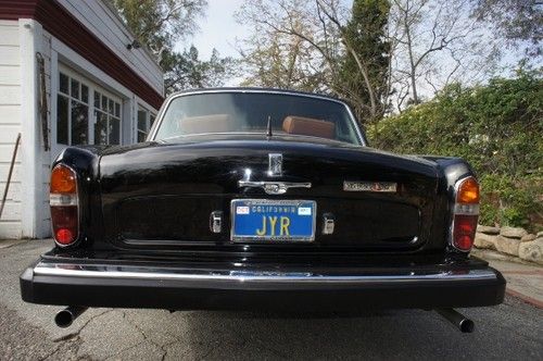 Rolls royce silver shadow 1980 very rare california only fuel injection